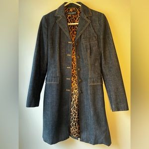 Dolce and Gabbana denim coat, or coat dress